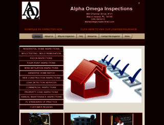 alphaomegainspections.net screenshot