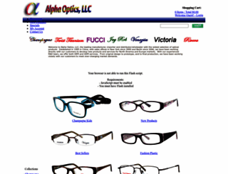 alphaopticsllc.com screenshot