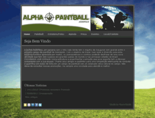 alphapaintball.com.br screenshot