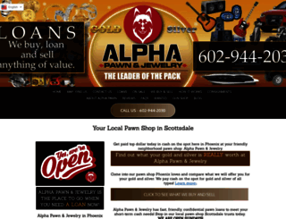 alphapawnbrokers.com screenshot