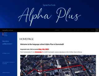 alphaplus-schule.de screenshot