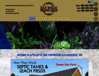 alphaseptic.com screenshot