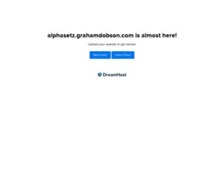 alphasetz.grahamdobson.com screenshot