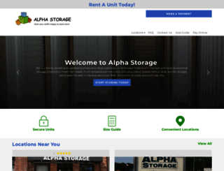 alphastorage.com screenshot