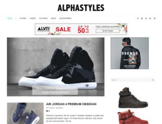 alphastyles.com screenshot