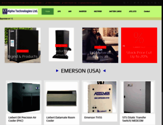 alphatech.com.bd screenshot