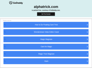 alphatrick.com screenshot