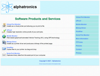 alphatronics.net screenshot