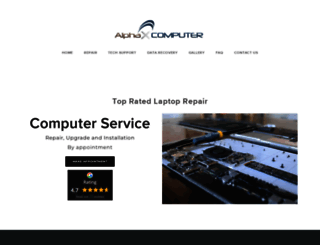 alphaurax-computer.com screenshot