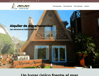 alpinaapart.com.ar screenshot