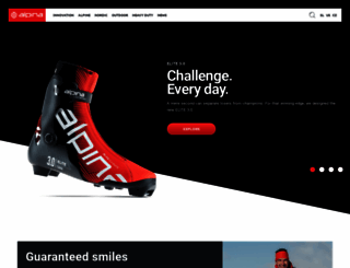 alpinasports.com screenshot