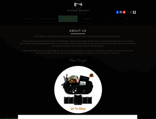 alpine-rivers.com screenshot