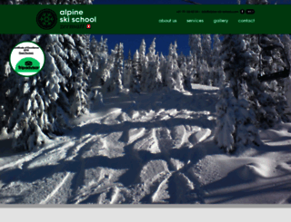 alpine-ski-school.com screenshot