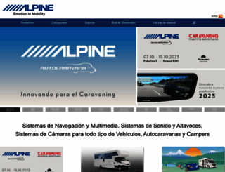 alpine.es screenshot