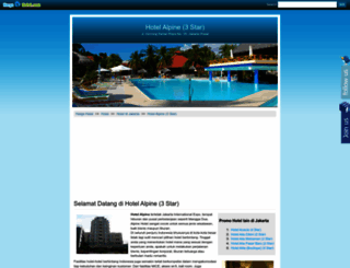 alpine.hargahotel.com screenshot