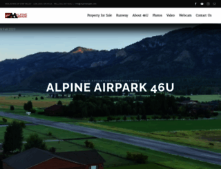 alpineairpark.com screenshot
