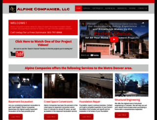 alpinecompanies.com screenshot