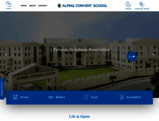 alpineconventschool.com screenshot