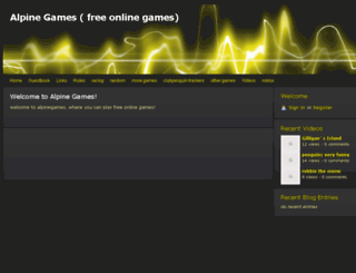 alpinegames.webs.com screenshot