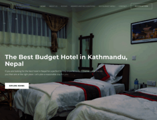 alpinehotelnepal.com screenshot