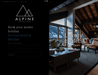 alpineinfusion.com screenshot