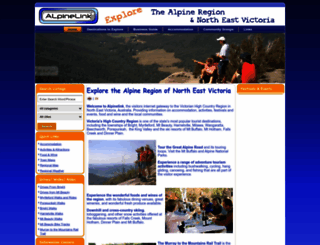 alpinelink.com.au screenshot