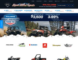 alpinemotorsportsinc.com screenshot