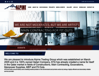 alpineqatar.com screenshot