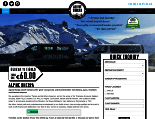 alpinesherpa.com screenshot