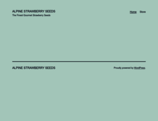alpinestrawberryseeds.com screenshot