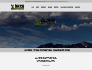 alpinesurveying.net screenshot