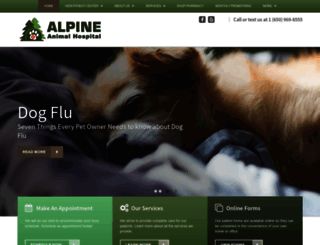 alpinevetonline.com screenshot