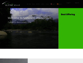 alpineville.com screenshot