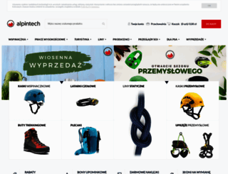 alpintech.pl screenshot