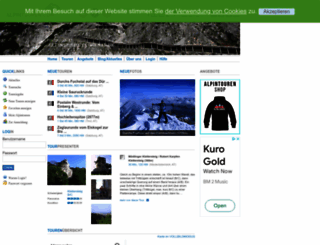 alpintouren.com screenshot