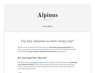 alpinus24.pl screenshot