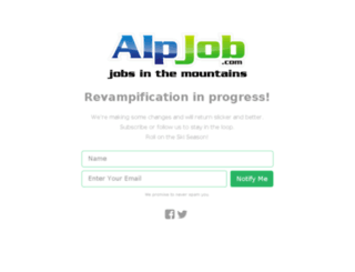 alpjob.com screenshot