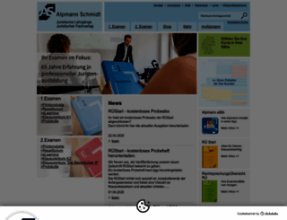 alpmann-schmidt.de screenshot