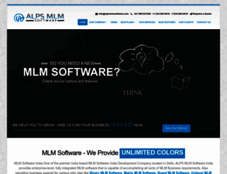 alpsmlmsoftware.com screenshot