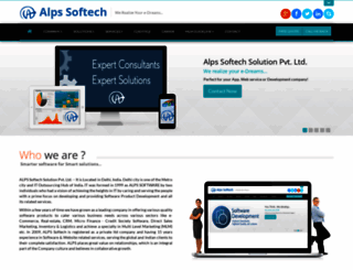 alpssoftech.com screenshot