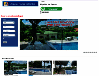 alquilarfincas.com screenshot