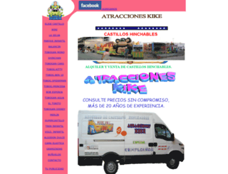 alquilerdecastilloshinchables.com screenshot