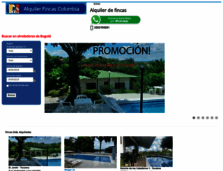 alquilerfincascolombia.com screenshot