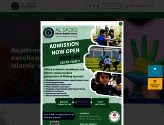 alsadiqschool.com screenshot