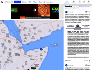 alshabab.liveuamap.com screenshot