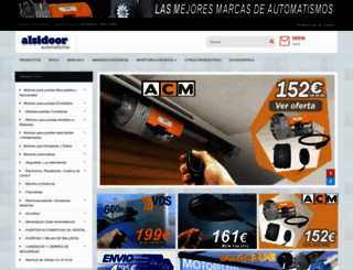 alsidoor-automatismos.com screenshot