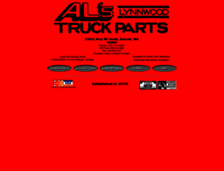 alstruckparts.com screenshot