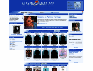 alsyedmarriage.com screenshot