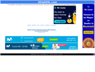 altaadsl.com screenshot