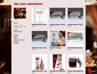 altacarelaboratoires.storenvy.com screenshot